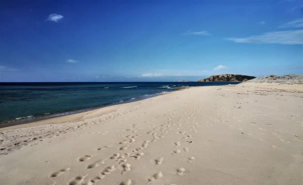 Spiaggia Naracu Nieddu, Cala Stazzareddu, Aglientu Sardegna